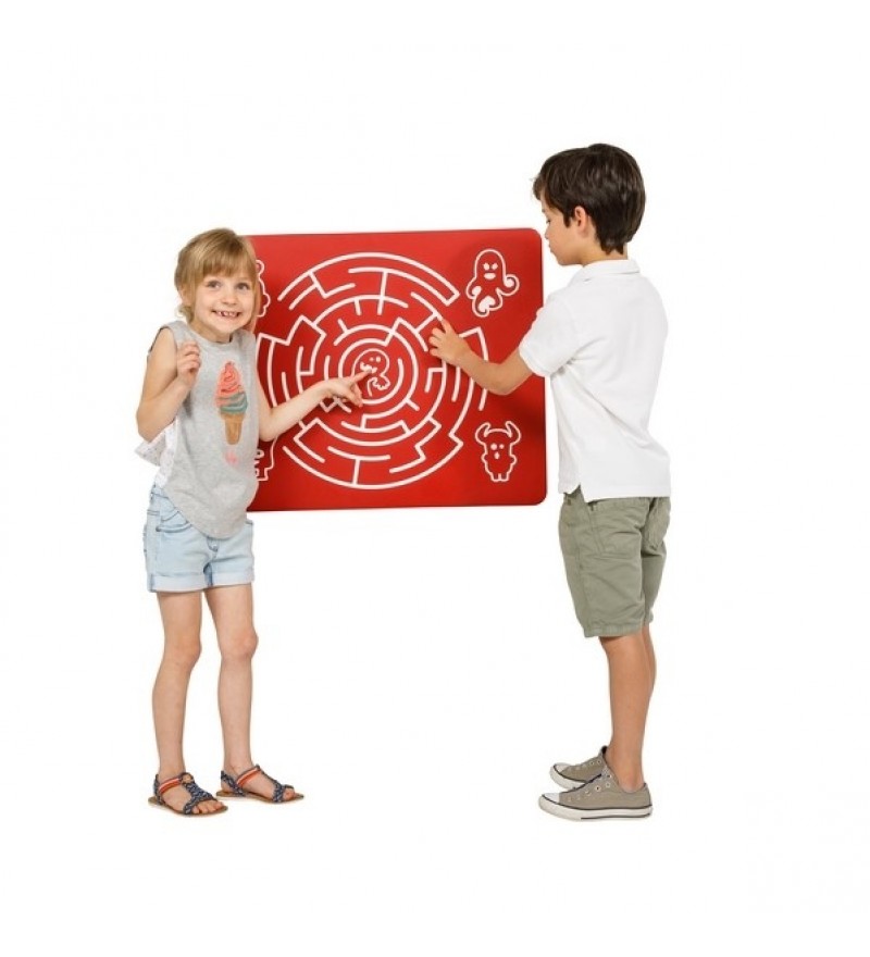 Panel edukacyjny na plac zabaw - Labirynt okrągły Przydomowe place ...