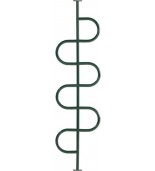 Metalowy drążek spiralny do wspinania
